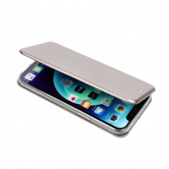 Peňaženkové puzdro Book Elegance na Apple iPhone 13 Elegant  Šedý