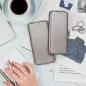 Peňaženkové puzdro Book Elegance na Apple iPhone 13 Elegant  Šedý