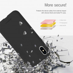 Silicone case na Apple iPhone 13 MERCURY Silikónový kryt Čierny