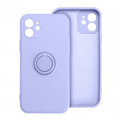 Kryt Silicone ring na Apple iPhone 15 Pro Fialový (Violet)