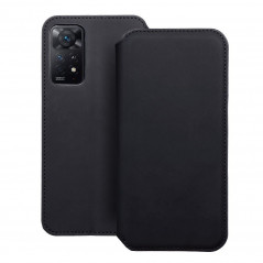 Peňaženkové puzdro Dual Pocket book na XIAOMI Redmi Note 11 Pro 5G Čierny 