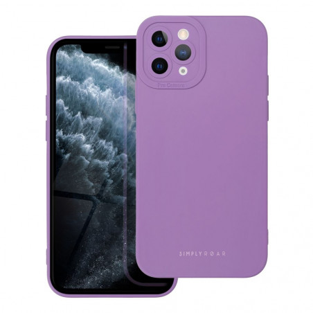 Kryt Roar Luna na Apple iPhone 11 Pro Jednofarebný, Štýlový, Estetický doplnok Fialový (Violet)