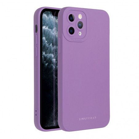 Kryt Roar Luna na Apple iPhone 11 Pro Jednofarebný, Štýlový, Estetický doplnok Fialový (Violet)