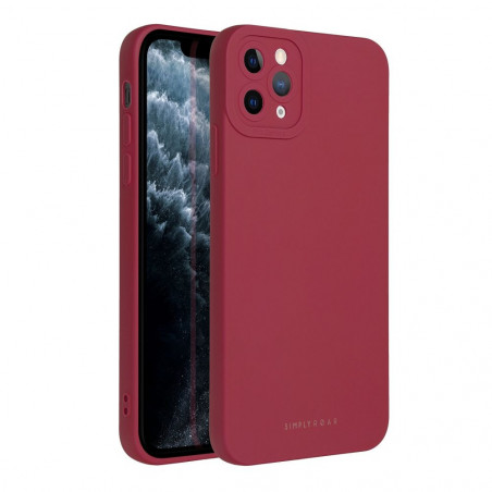 Kryt Roar Luna na Apple iPhone XS Max Jednofarebný, Štýlový, Estetický doplnok  Červený