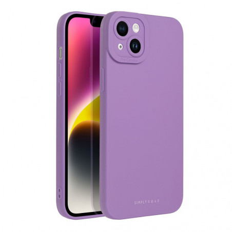Kryt Roar Luna na Apple iPhone 14 Plus Jednofarebný, Štýlový, Estetický doplnok Fialový (Violet)