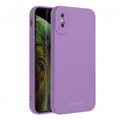 Kryt Roar Luna na Apple iPhone XS Jednofarebný, Štýlový, Estetický doplnok  Fialový (Violet)
