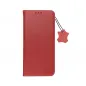 Peňaženkové puzdro Leather case SMART PRO na Apple iPhone 15 Pro Elegant  Vinovo červený