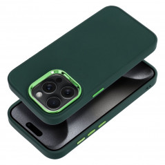Kryt FRAME na Apple iPhone 15 Pro Elegant  Zelený