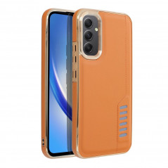 Kryt MILANO na Samsung Galaxy A34 Hnedý 