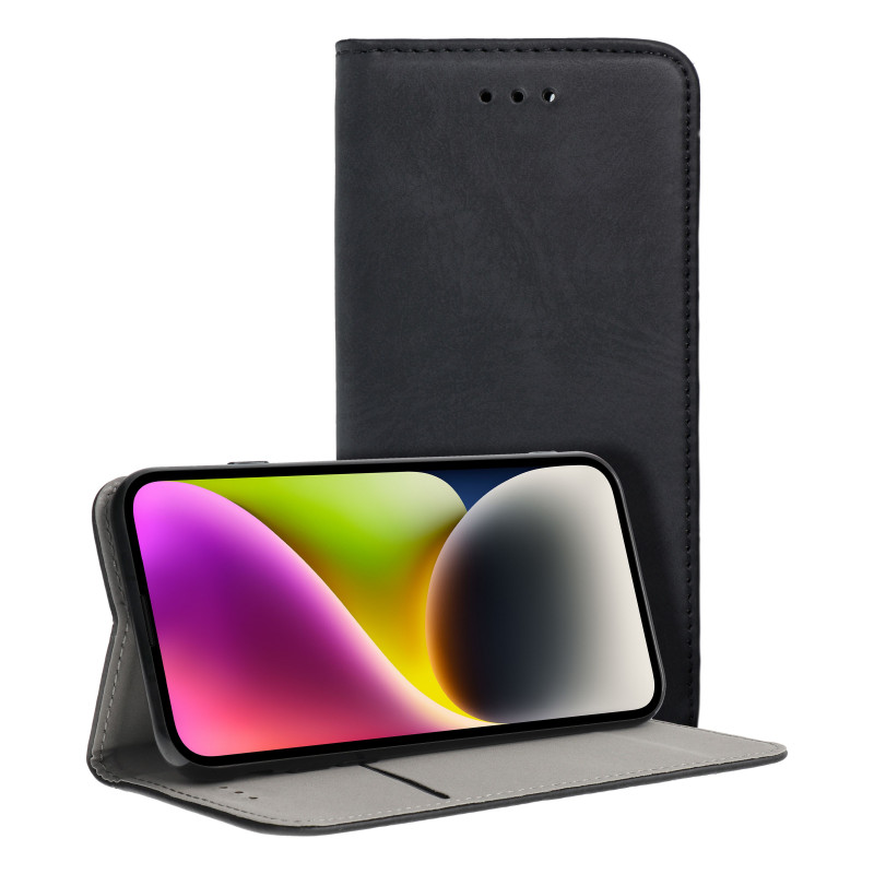 Peňaženkové puzdro Smart Magneto book na Apple iPhone 15 Pro Čierny