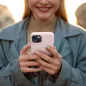 Kryt Roar Leather Mag na Apple iPhone 15 Pro Elegant  MagSAFE  Žiarivý ružový