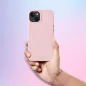 Kryt Roar Leather Mag na Apple iPhone 15 Pro Elegant  MagSAFE  Žiarivý ružový