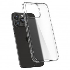 Kryt Spigen Ultra Hybrid na Apple iPhone 15 Pro Krištáľovo čistý  Transparentný