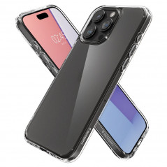 Kryt Spigen Ultra Hybrid na Apple iPhone 15 Pro Krištáľovo čistý  Transparentný