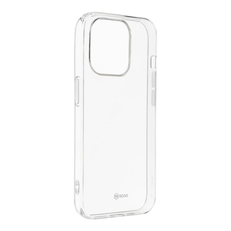 Kryt Roar Jelly Case na Apple iPhone 15 Pro Transparentný