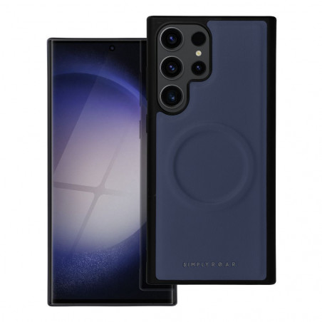 Kryt Roar Mag Morning na Samsung Galaxy S23 Ultra 5G Elegant  MagSAFE  Tmavší modrý