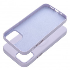 Kryt Roar Leather Mag na Apple iPhone 12 Elegant  MagSAFE  Fialový (Purple)