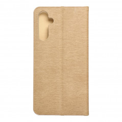 Peňaženkové puzdro LUNA Book Gold na Samsung Galaxy A34 Elegant  Zlatý 
