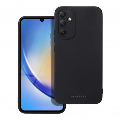 Kryt Roar Luna na Samsung Galaxy A34 Jednofarebný, Štýlový, Estetický doplnok  Čierny