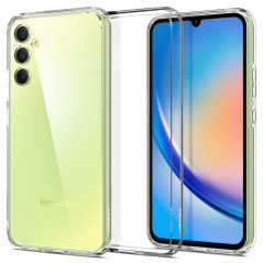 Kryt Spigen Ultra Hybrid na Samsung Galaxy A34 Krištáľovo čistý  Transparentný