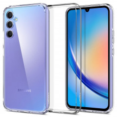 Kryt Spigen Ultra Hybrid na Samsung Galaxy A34 Krištáľovo čistý  Transparentný