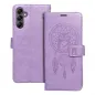 Peňaženkové puzdro MEZZO Book na Samsung Galaxy A14 5G Lapač snov  Fialový (Purple)