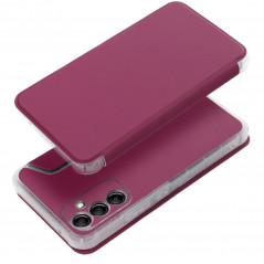 Peňaženkové puzdro Piano Book na Samsung Galaxy A34 Purpurový