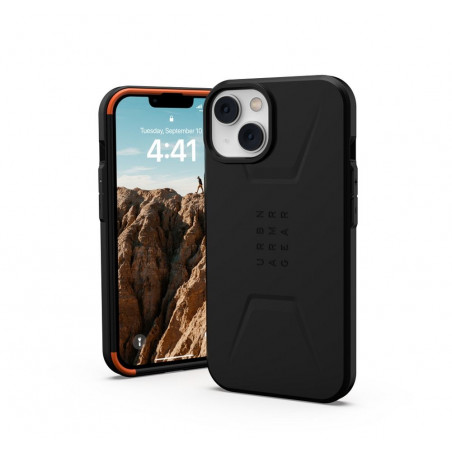 Kryt Urban Armor Gear Civilian na Apple iPhone 14 Plus Prémiové puzdro MagSAFE Čierny