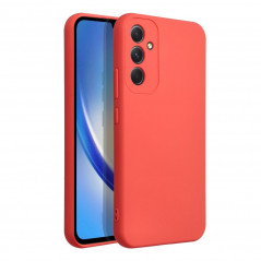 Kryt Silicone na Samsung Galaxy A34 Elegant  Broskyňový 