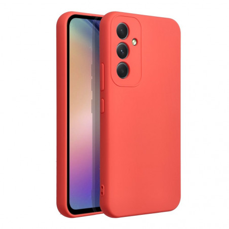 Kryt Silicone na Samsung Galaxy A54 Elegant  Broskyňový