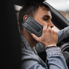 Tvrdený kryt Armor na Samsung Galaxy A34 Čierny