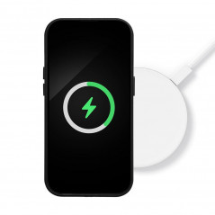 Kryt Leather Mag Cover na Apple iPhone 13 Pro Elegant  MagSAFE  Čierny