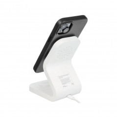 Kryt Leather Mag Cover na Apple iPhone 13 Pro Max Elegant  MagSAFE  Čierny