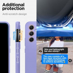 Kryt Spigen Thin Fit na Samsung Galaxy A54 Úžasná fialová
