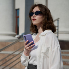 Kryt Spigen Thin Fit na Samsung Galaxy A54 Úžasná fialová