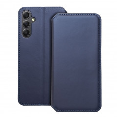 Peňaženkové puzdro Dual Pocket book na Samsung Galaxy A34 Tmavší modrý 