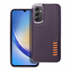 Kryt MILANO na Samsung Galaxy A34 Tmavo fialový (purple) 