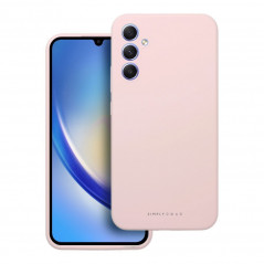 Kryt Roar Cloud-Skin na Samsung Galaxy A34 Svetlo ružový