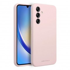 Kryt Roar Cloud-Skin na Samsung Galaxy A34 Svetlo ružový