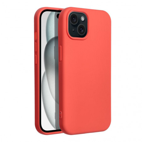 Kryt Silicone na Apple iPhone 15 Elegant  Broskyňový