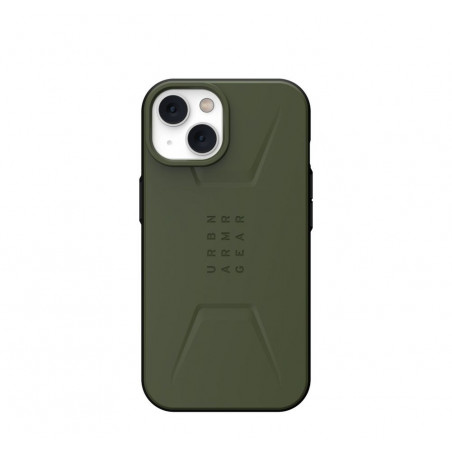 Kryt Urban Armor Gear Civilian na Apple iPhone 14 Plus Prémiové puzdro  MagSAFE  Olivový