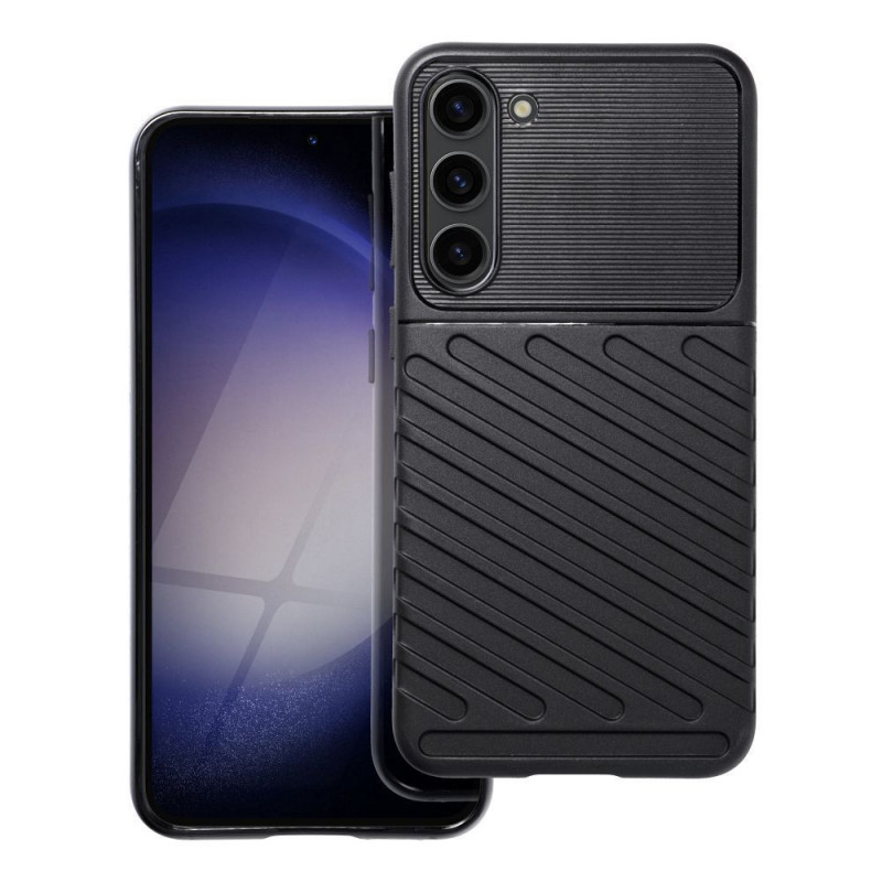 Kryt THUNDER na Samsung Galaxy S23 Plus 5G Čierny