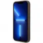 Kryt Guess 4G Gold Logo na Apple iPhone 14 Plus Elegant  Hnedý