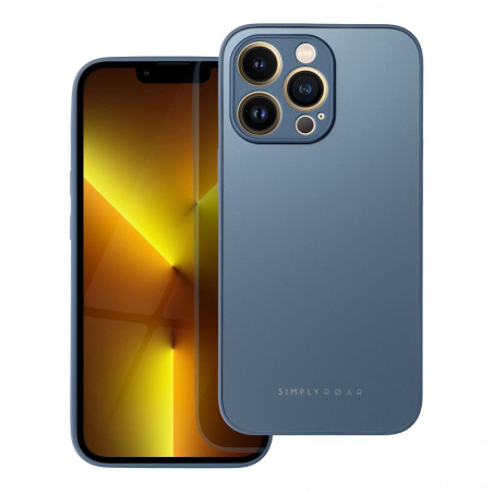 Kryt Roar Matte Glass na Apple iPhone XR Štýlový Modrý
