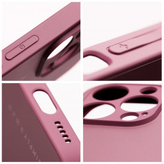 Kryt Roar Matte Glass na Apple iPhone 11 Pro Max Štýlový  Vinovo červený