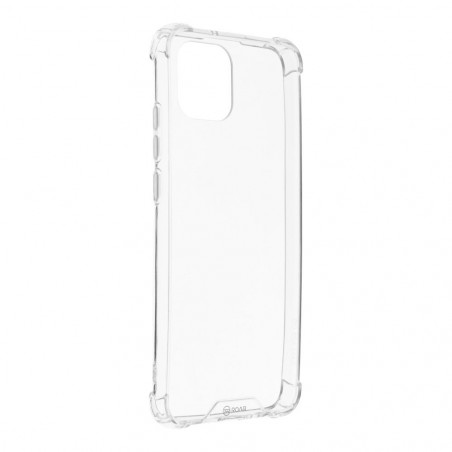 Kryt Roar Armor Jelly na Samsung Galaxy A03 Prémiové puzdro  Transparentný