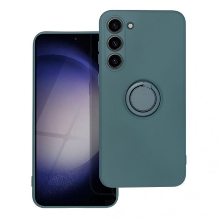 Kryt Silicone ring na Samsung Galaxy S23 Plus 5G Zelený