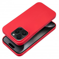 Kryt Soft na Apple iPhone 15 Pro Červený