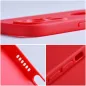 Kryt Soft na Apple iPhone 15 Pro Červený