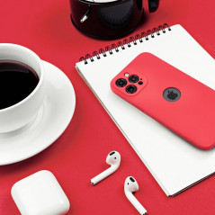 Kryt Soft na Apple iPhone 15 Pro Červený